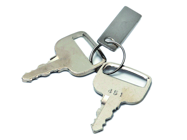 [87 897716853] MERCURY REPLACEMENT IGNITION KEY #853 (897716853)