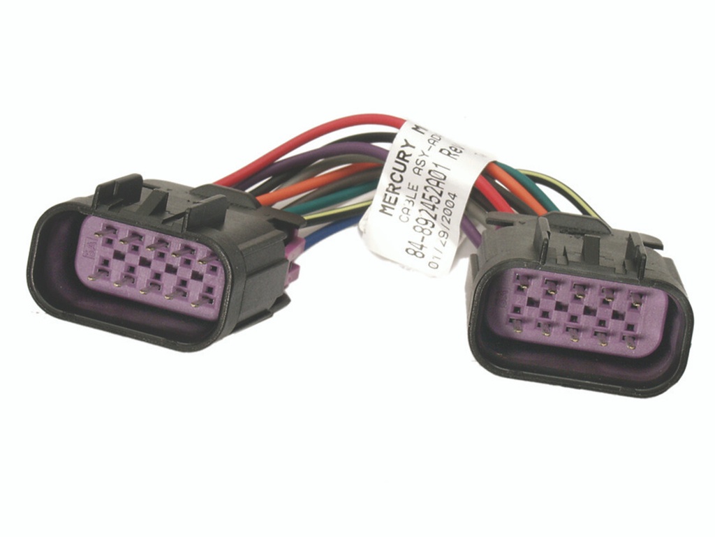 Mercury 10 pin male male adaptor CAN harness (892452T01)