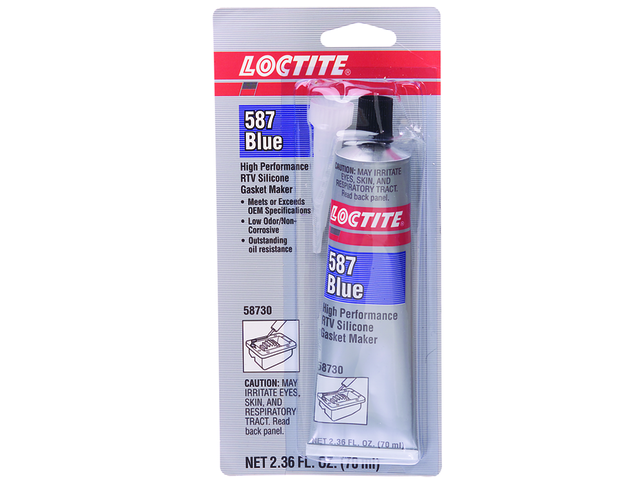 [92 809825] LOCTITE 587 ULTRA BLUE RTV SILICONE SEALANT - 85 G (3 OZ) TUBE (809825)