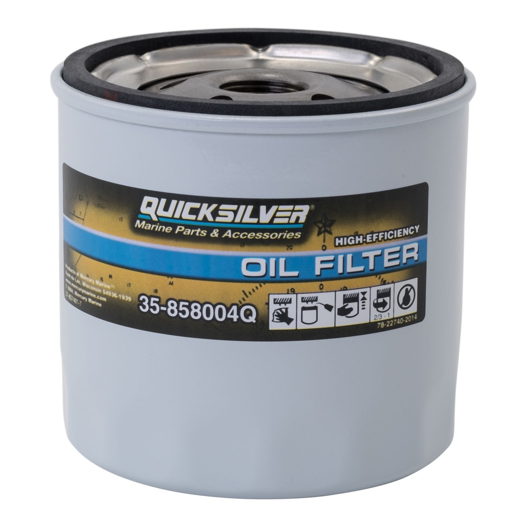 [35 858004Q] HIGH EFFICIENCY FILTER-OIL (858004Q)