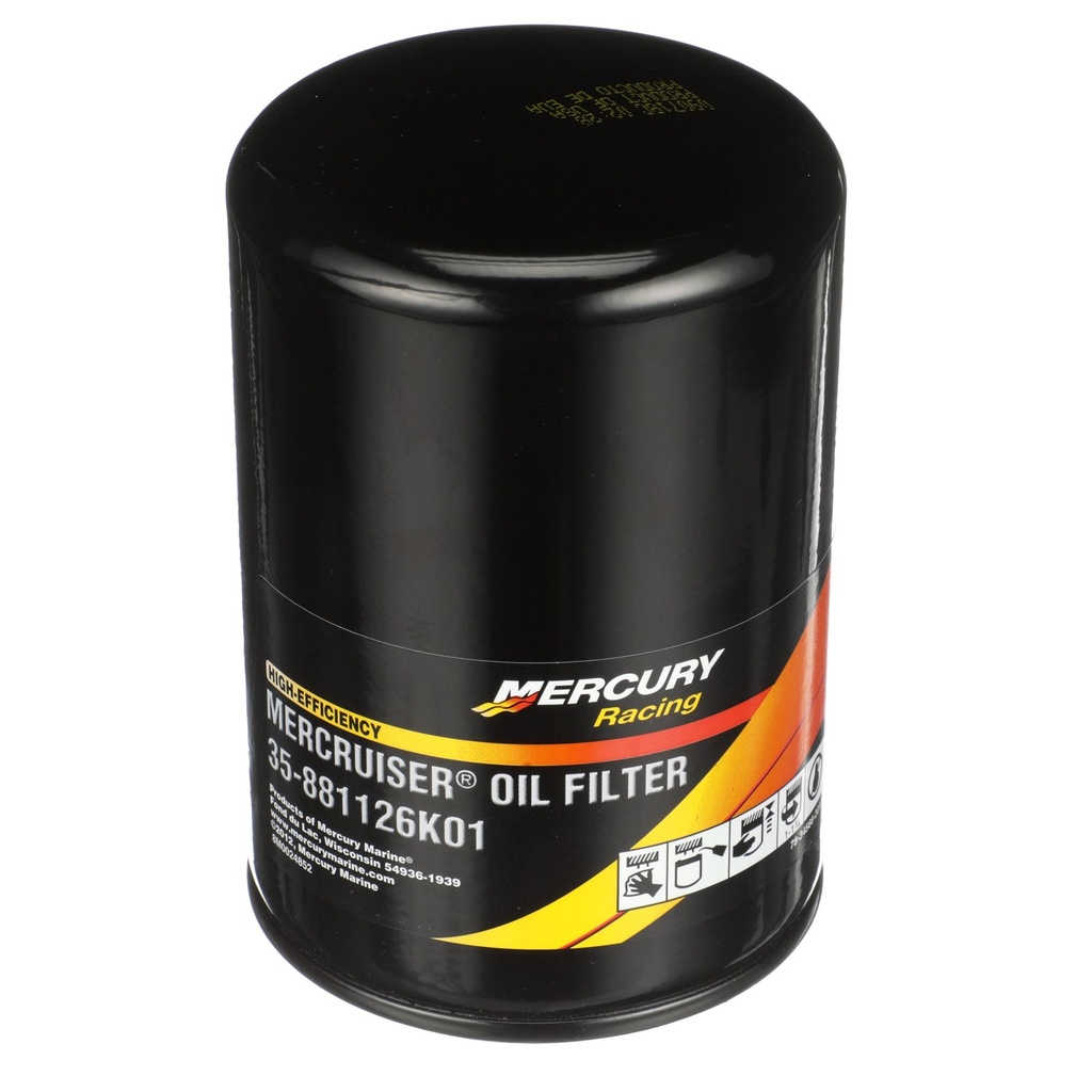[35 881126K01] Mercury Oil Filter High Performance (881126K01)