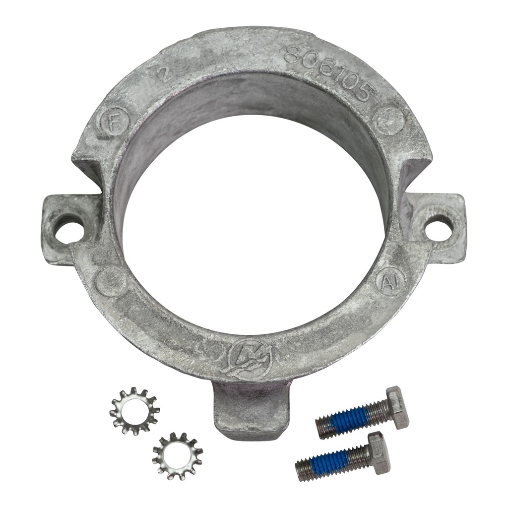 [97 806105Q 1] QUICKSILVER ANODES - GEAR HOUSING - ALUMINUM (806105Q1)