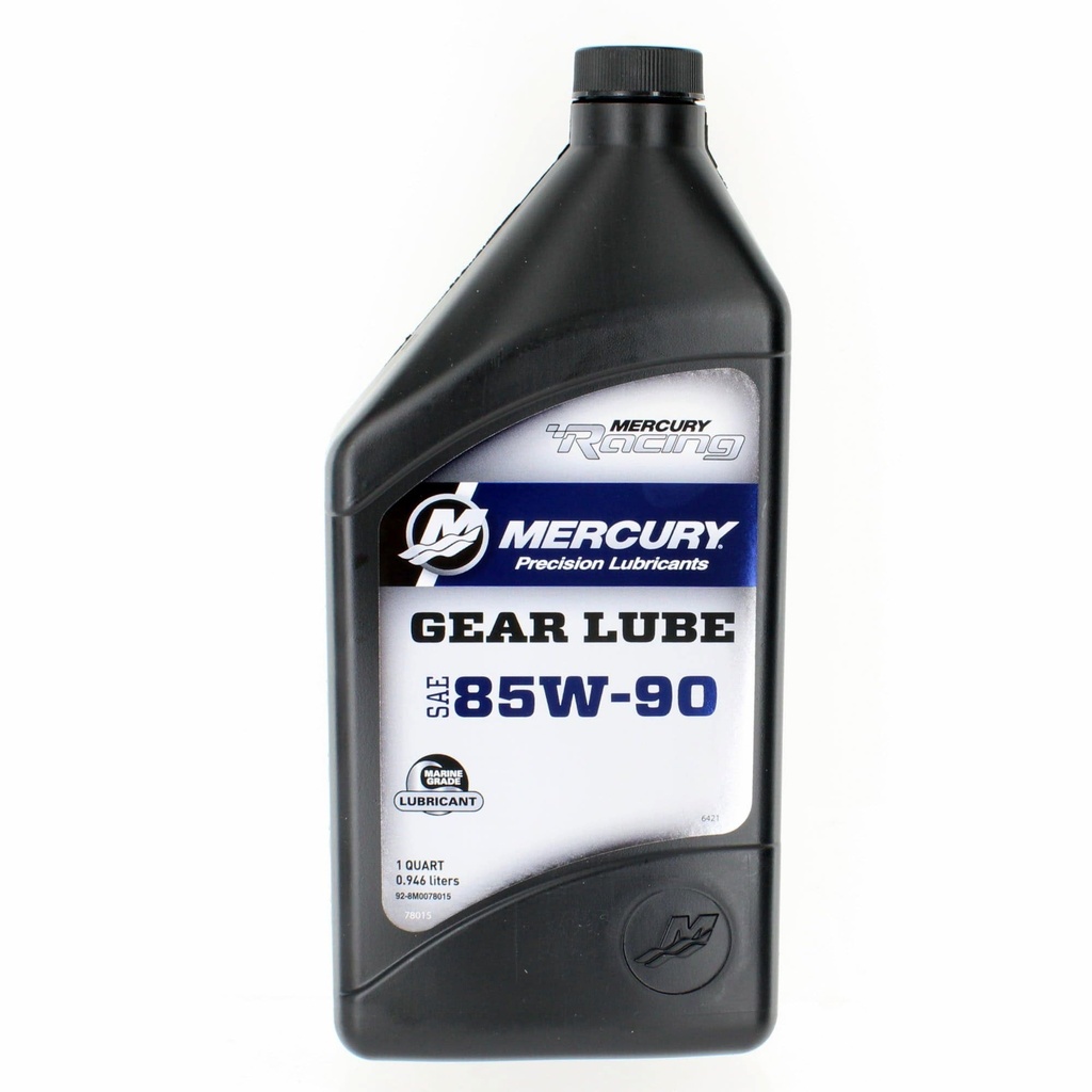 [92 8M0078015] MERCURY GEARLUBE RACE 85W-90 946ML (8M0078015)