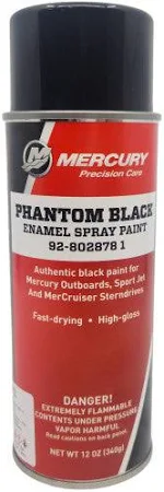 [92 802878 1] Mercury Phantom Black Spray Paint (8028781)
