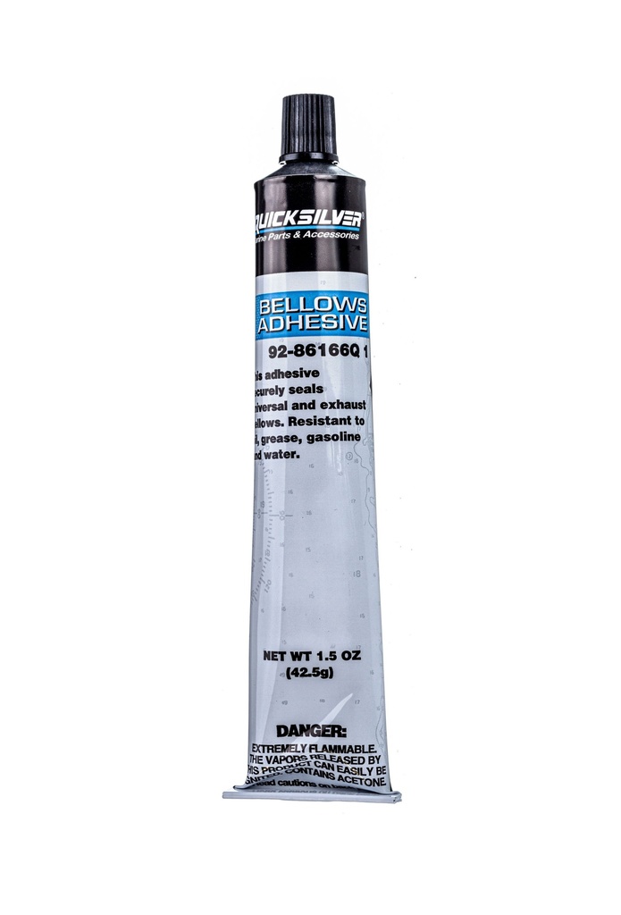 [92 86166Q 1] Mercury Bellows Adhesive (86166Q1)