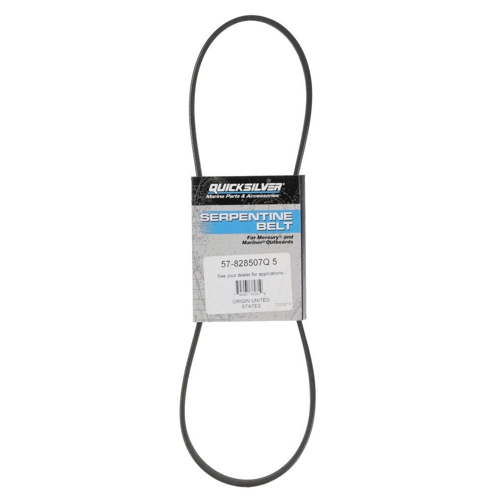 [57 828507Q 5] MERCURY BELT-ALTERNATOR (828507Q5)