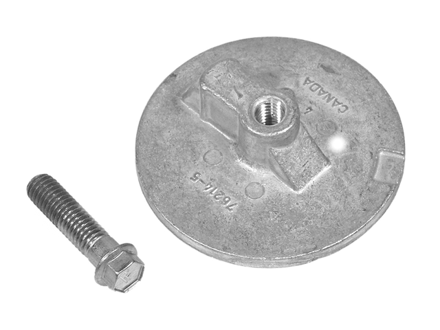 [97 76214T 5] MERCURY ANODIC PLATE - ALUMINUM (76214T5)