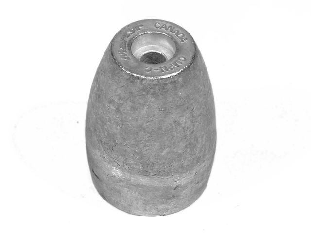 [97 809662T] MERCURY REPLACEMENT PROP NUT ANODE (809662T)