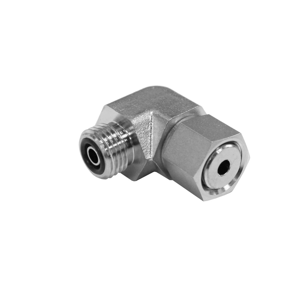 [22 8M0204702] ELBOW FITTING FEMALE 9/16 IN. (8M0204702)