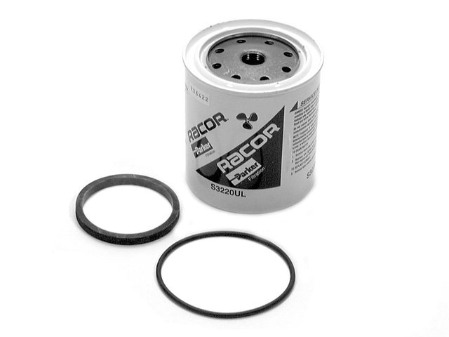 [35 809101] MERCURY / QUICKSILVER SPIN ON WATER SEPARATOR FOR CLEAR BOWL (809101)