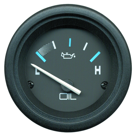 [79 895289A01] Oil Pressure Gauge Black (895289A01)