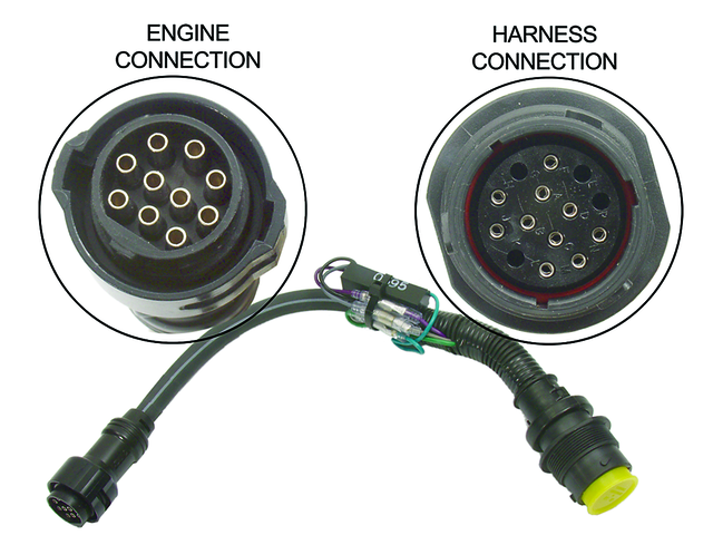 [84 858740T06] ADAPTER - NON DTS 10 PIN TO 14 PIN (858740T06)