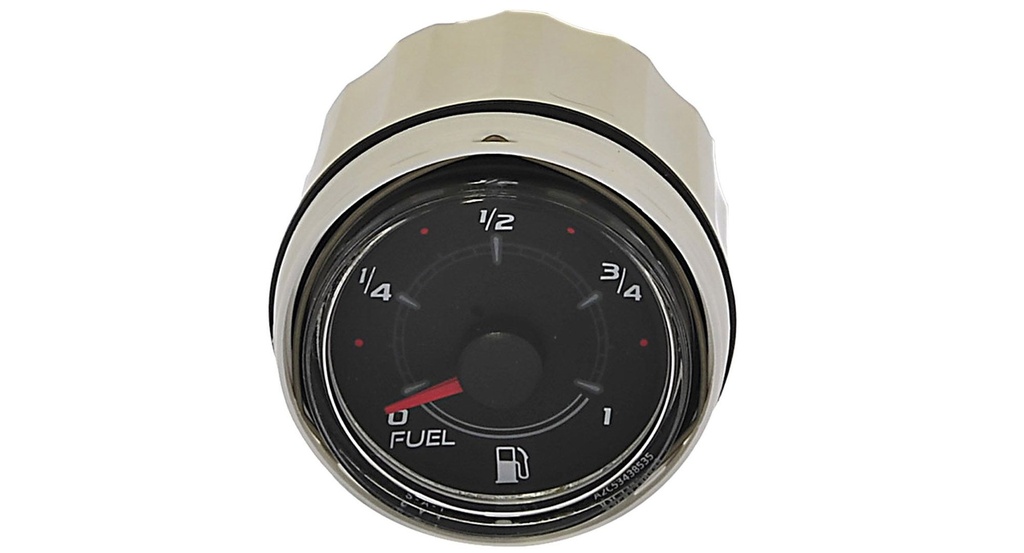 [79 8M0052844] FUEL LEVEL GAUGE 52MM BLACK FACE GLASS LENS (8M0052844)