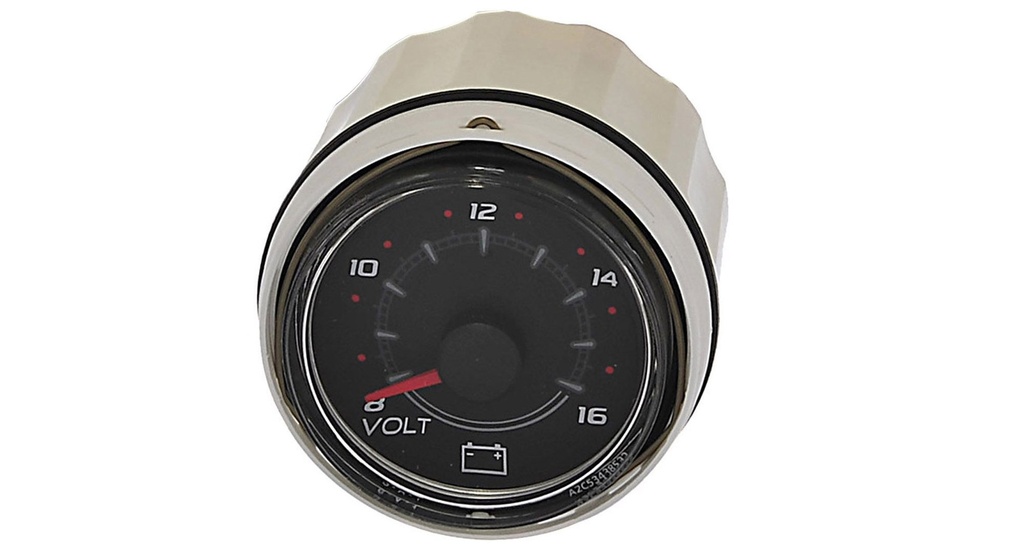 [79 8M0052843] VOLTAGE GAUG-BLK (8M0052843)