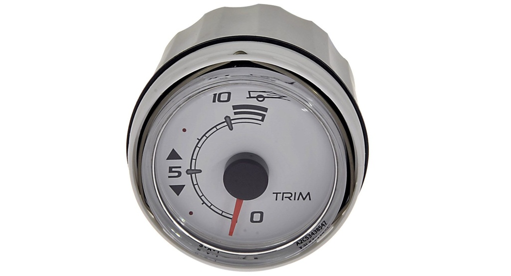 [79 8M0052870] TRIM GAUGE 52MM WHITE FACE GLASS LENS (8M0052870)