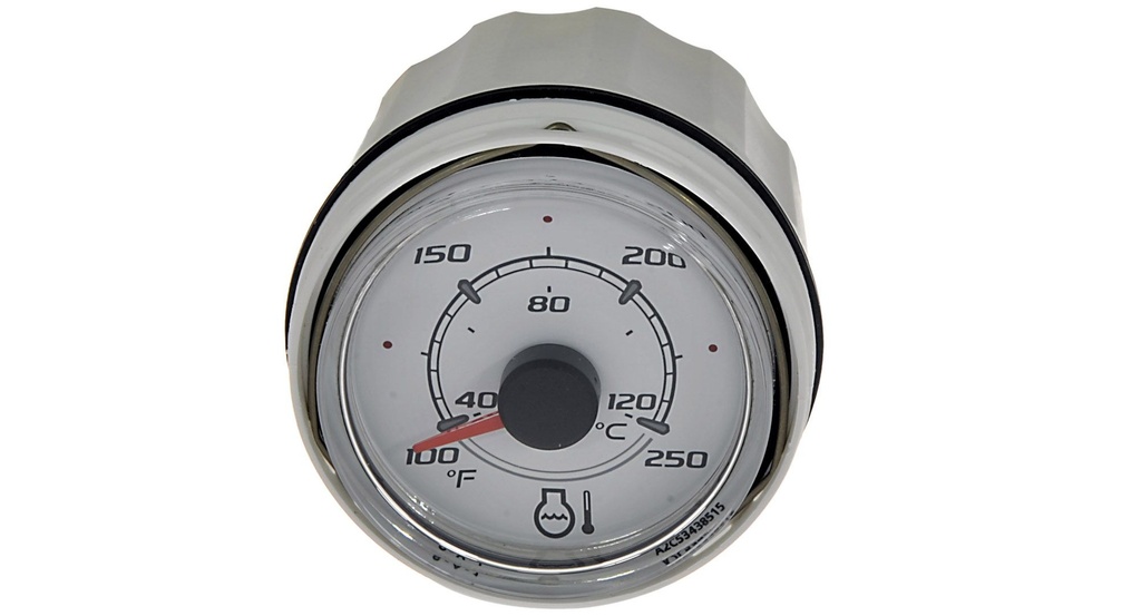 [79 8M0052863] COOLANT TEMPERATURE GAUGE 52MM WHITE FACE GLASS LENS (8M0052863)
