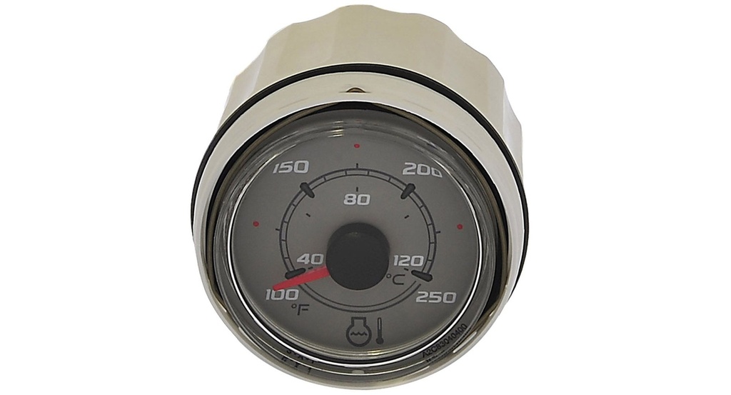 [79 8M0065962] COOLANT TEMPERATURE GAUGE 52MM GRAY FACE GLASS LENS (8M0065962)