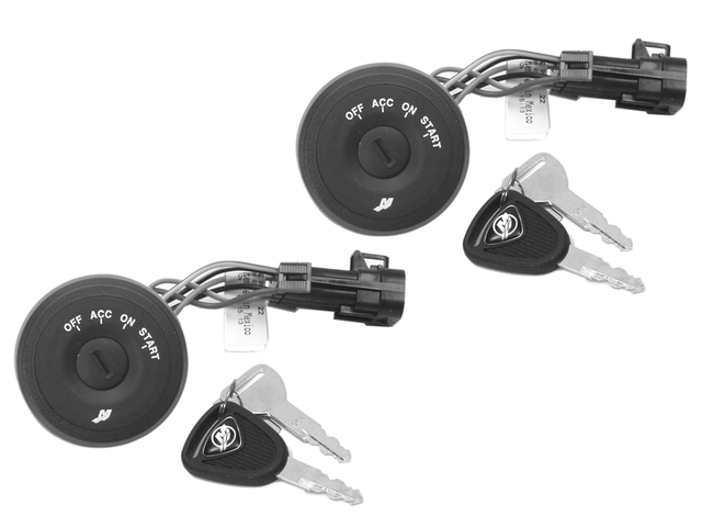 [87 893353A04] KEY SWITCH KIT - 4 POSITION MATCHED KEYS-DUALS (893353A04)