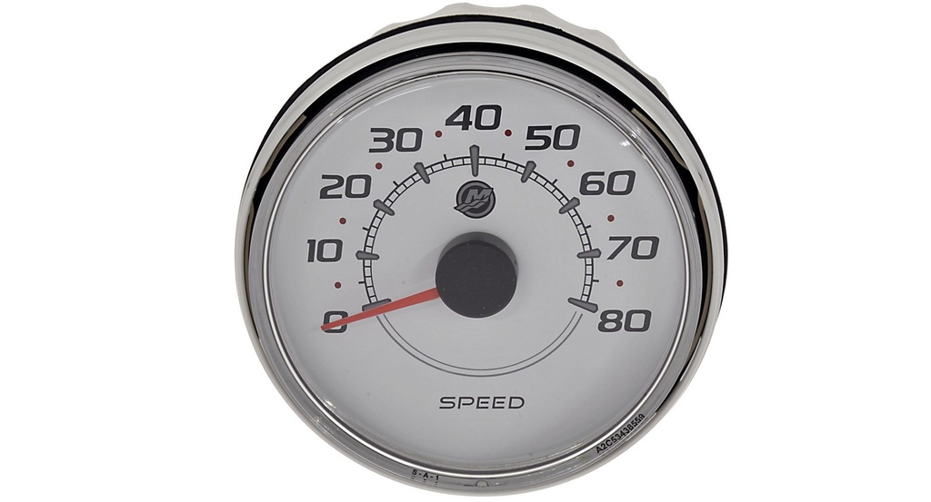 [79 8M0052874] SPEEDOMETER 85MM WHITE FACE GLASS LENS (8M0052874)