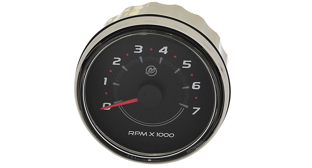 [79 8M0052854] TACHOMETER 85MM BLACK FACE GLASS LENS (8M0052854)