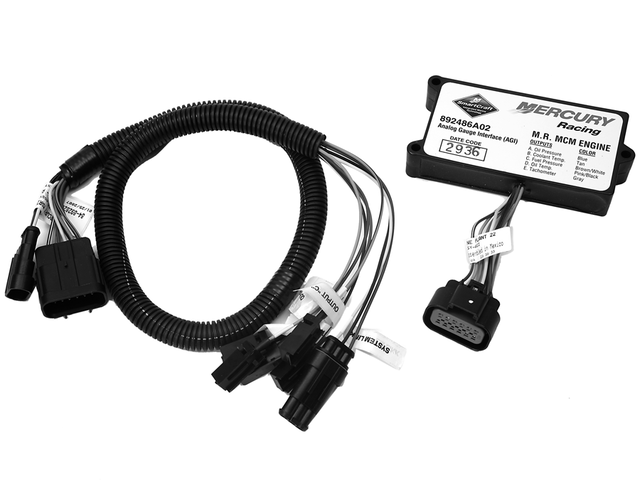 [892486K04] MERCURY AGI RACING ENGINE - 3PIN TACH LINK CONNECTION (892486K04)