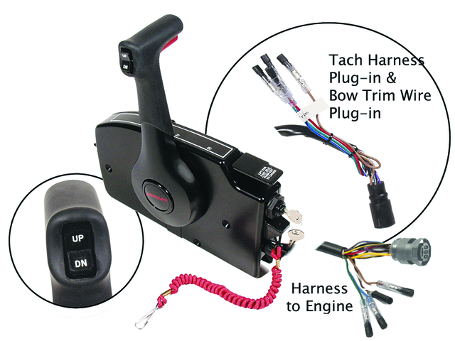 [8M0178533] SIDE MOUNT REMOTE CONTROL- 10 PIN AMP (8M0178533)