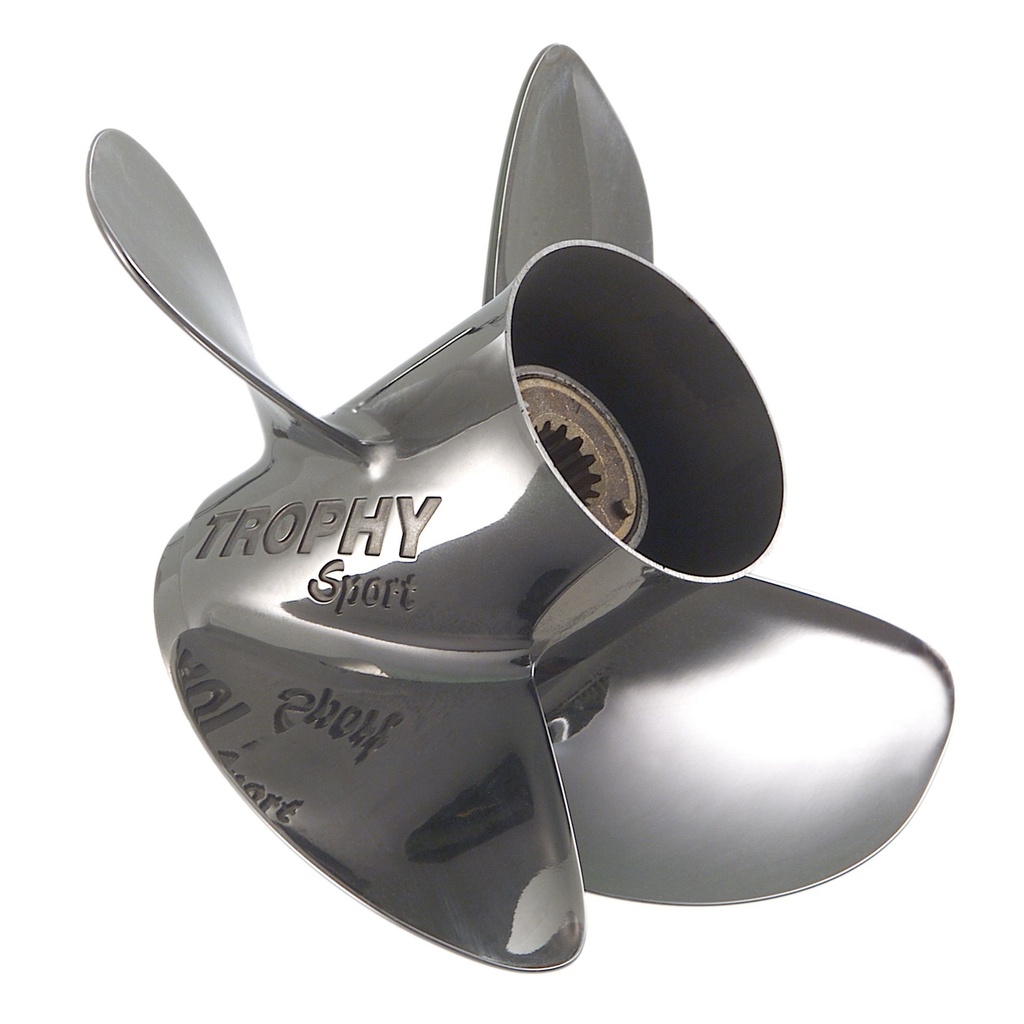 [48 878612A46] Trophy Sport Propeller 10.6 X 12 RH SS 4 BL (878612A46)