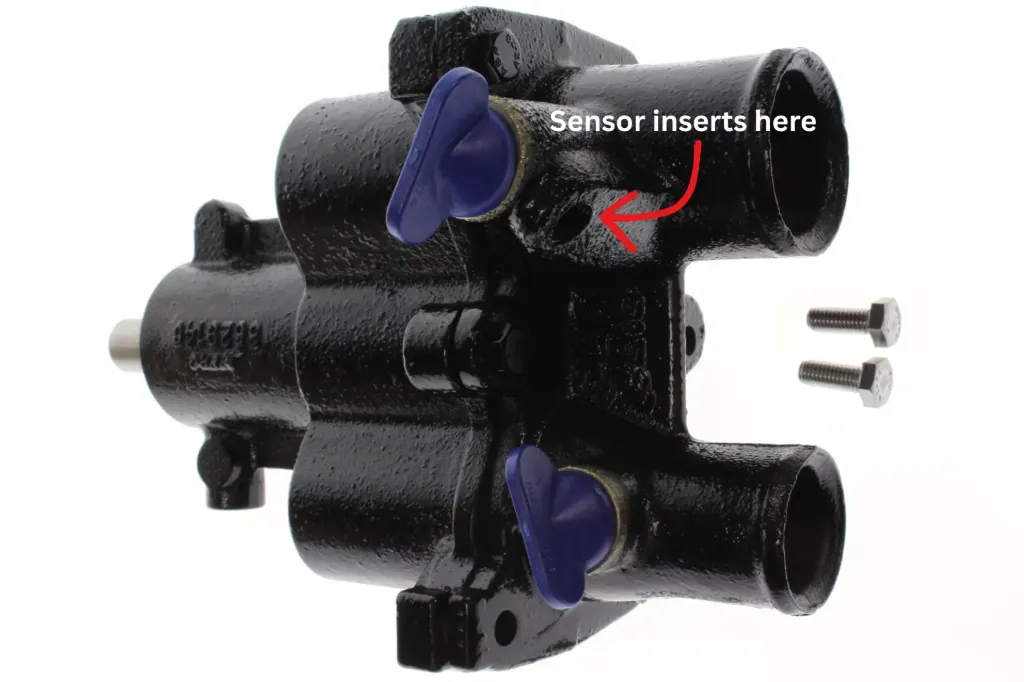[8M0139994] MerCruiser Sea Water Pump with Sensor Fitting SSF 862914T08 (8M0139994)