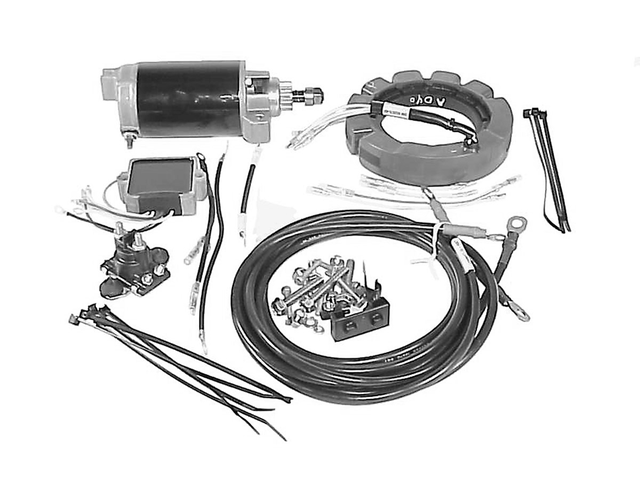 [50 822462A 1] MERCURY ELECTRIC START KIT (822462A1)