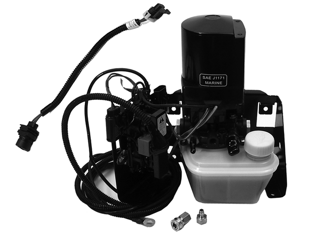 [865380A25] MERCRUISER TRIM PUMP COMPLETE GENUINE ALPHA BRAVO MOTOR (865380A25)