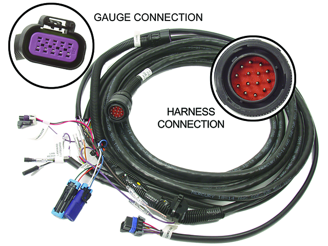 [84 896537T08] IGNITION HARNESS - NON DTS 14 PIN (896537T08)