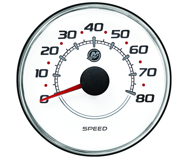 [79 8M0052878] SPEEDOMETER 110MM WHITE FACE GLASS LENS (8M0052878)