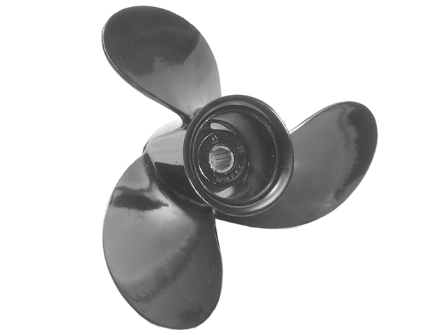[48 828150A12] Black Max Propeller 9.8 X 6.5 RH AL 3 BL (828150A12)