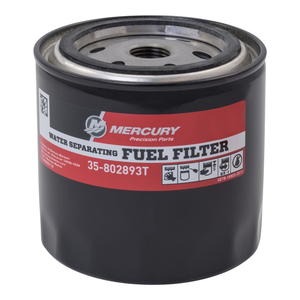 [35 807172A 1] MERCURY WATER SEPARATING FUEL FILTER KIT - 4.3L GEN II ENGINES EQUIPPED WIT (807172A1)