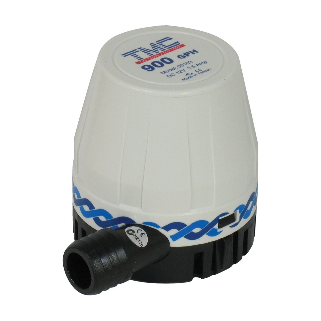 PUMP BILGE SUB COMPACT 900GPH 12V (131592)