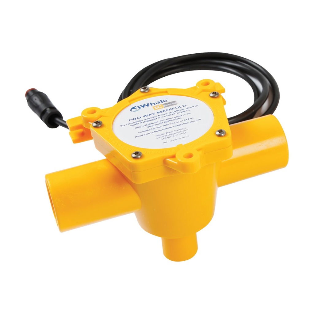 [132080-BLA] WHALE IC TWO WAY MANIFOLD 38MM (132080)