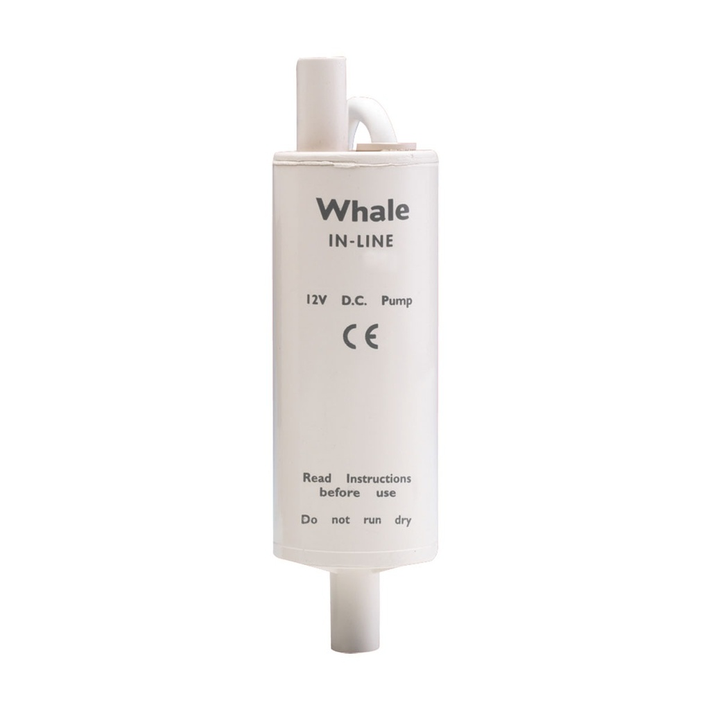 [133106-BLA] WHALE PREMIUM INLINE PUMP 12V (133106)