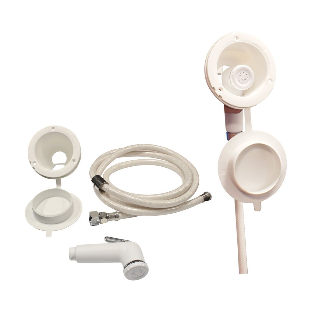 [134117-BLA] WHALE SWIM N RINSE COMPACT DECK SHOWER (134117)