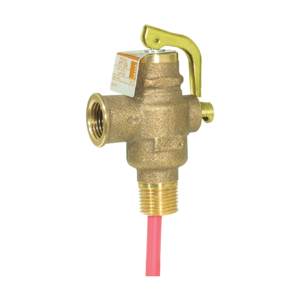 [135728-BLA] RELIANCE WATER HEATER PRESSURE RELIEF VALVE 500KPA (135728)