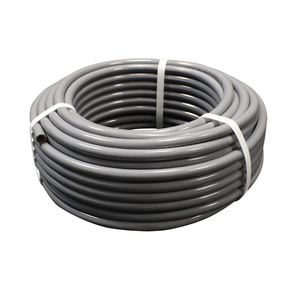 [136302-BLA] BLA REINFORCED GREY FUEL HOSE 10MM (136302)