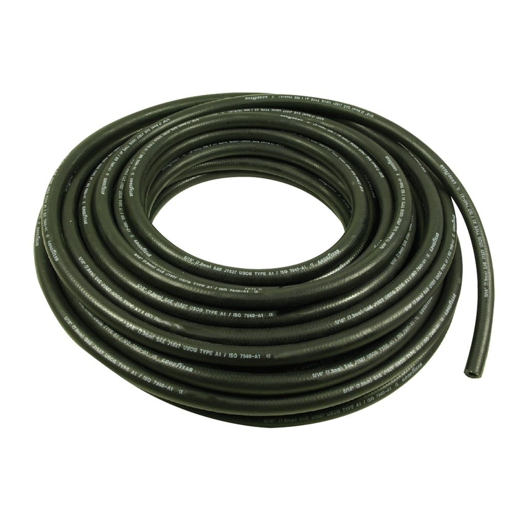 [136320-BLA] BLA BLACK REINFORCED FUEL HOSE 8MM X 30M (136320)
