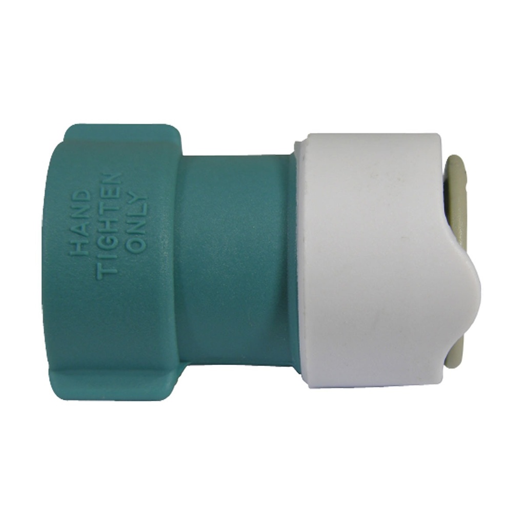[136634-BLA] WHALE SYSTEM 15 THREAD ADAPTER 3/8" BSP FEMALE (136634)