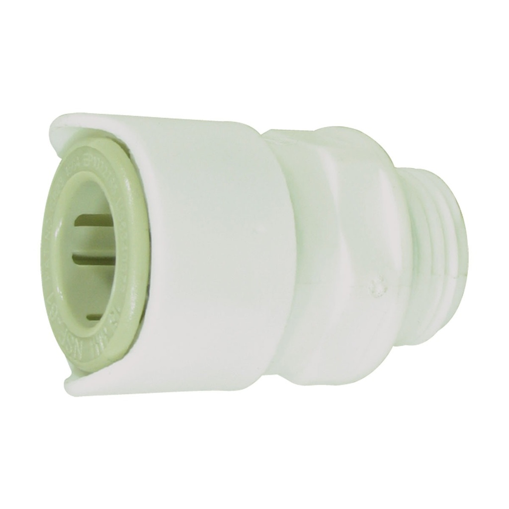 [136647-BLA] WHALE SYSTEM 15 THREAD ADAPTER 3/8" BSP MALE (136647)