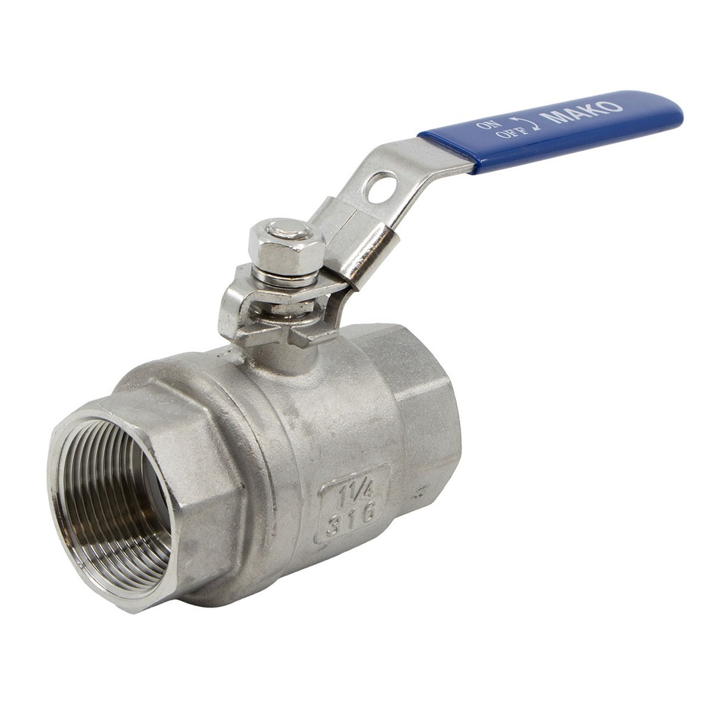 [136906-BLA] BLA STAINLESS STEEL BALL VALVE 1 1/4" BSP (136906)