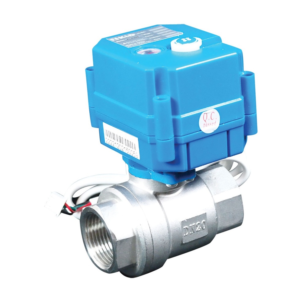 [136913-BLA] BLA ELECTRICAL ACTUATED S/S BALL VALVE 3/4" BSP 3/4" BSP 24V (136913)