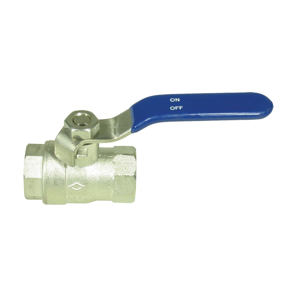 [137050-BLA] BLA CHROME PLATED BRASS BALL VALVE 1/4" BSP (137050)