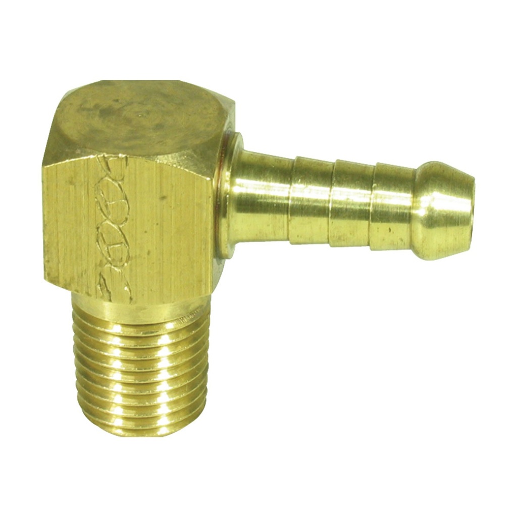 [138102-BLA] BLA BRASS 90° HOSE TAIL 6MM X 1/4" BSP (138102)