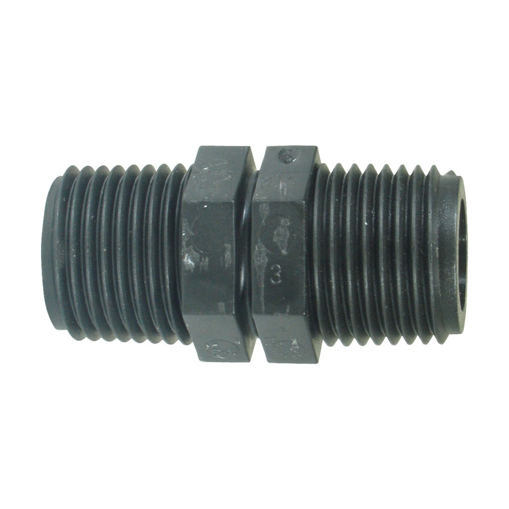 [138498-BLA] BLA HEX NIPPLE 1 1/2" BSP (138498)