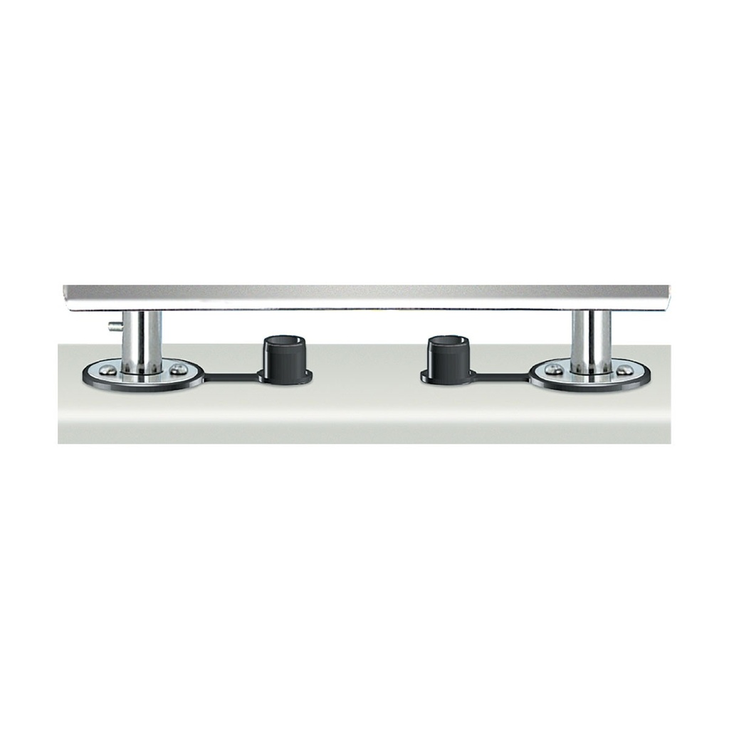 [139682-BLA] MAGMA DUAL LOCKING FLUSH DECK SOCKET MOUNT (139682)