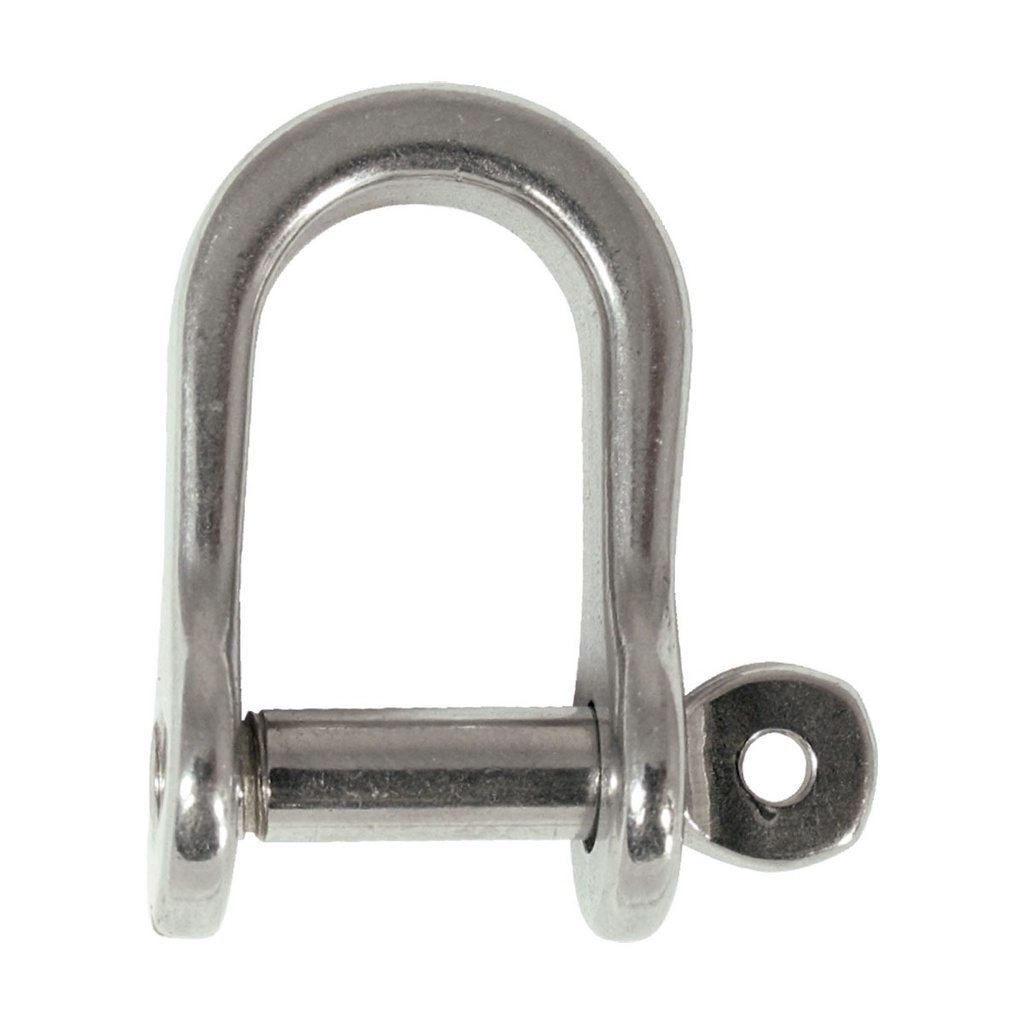 [161024-BLA] BLA PRESSED STAINLESS STEEL D SHACKLE G316 5MM (161024)